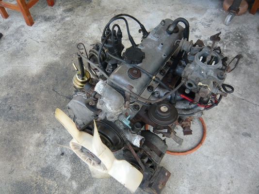 ขายเครื่องยนต์เบนซินโตโยต้า 5K 8950 บาท