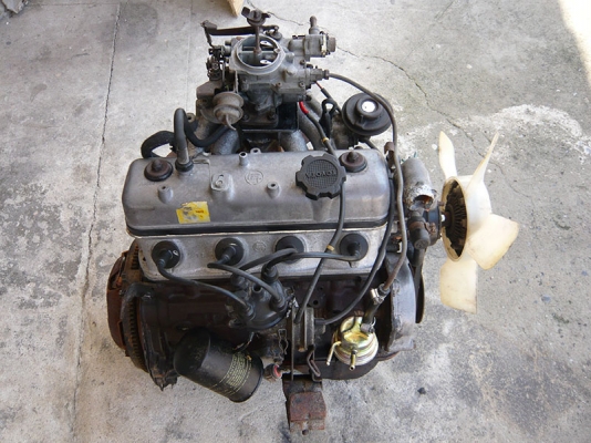 ขายเครื่องยนต์เบนซินโตโยต้า 5K 8950 บาท