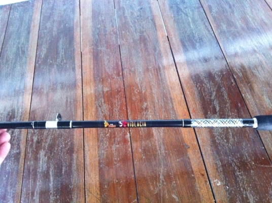 (ส่ง EMS ให้คุณธนพร จ.ประจวบคีรีขันธ์ เรียบร้อยแล้ว ขอบคุณมากครับ)ขายคันเบ็ด ยาว 2.40 เมตร(เกือบ 8 ฟุต) ของใหม่ไม่เคยใช้งาน ลูกชายซื้อมาแล้วไม่ถูกใจ ต่อรองได้ สามพราน นครปฐม