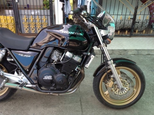 ขายหรือแลกกระบะทุกรุ่นสภาพดี ขาย HONDA CB-400 ราคา 79,000 บาท ติดต่อ คุณเอ๋รามอินทรา โทร.092-6356419