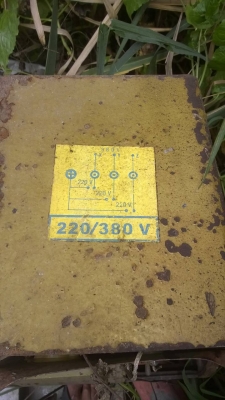 ขายไดนาโม (ไดปั่นไฟ) 15 kva ใช้ได้ทั้ง 2 เฟส และ 3 เฟส