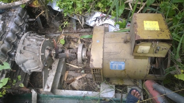 ขายไดนาโม (ไดปั่นไฟ) 15 kva ใช้ได้ทั้ง 2 เฟส และ 3 เฟส