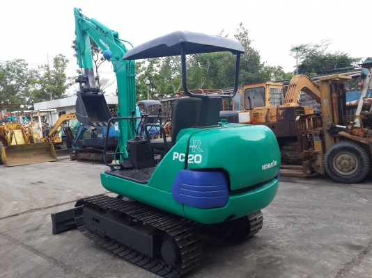 ขาย รถขุด KOMATSU รุ่น PC20-7- แทร็กเหล็ก มือสองญี่ปุ่น