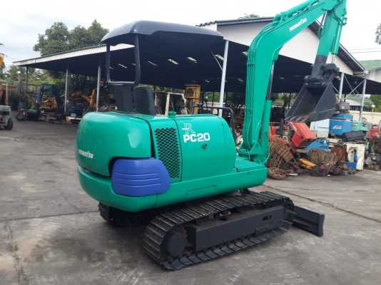 ขาย รถขุด KOMATSU รุ่น PC20-7- แทร็กเหล็ก มือสองญี่ปุ่น