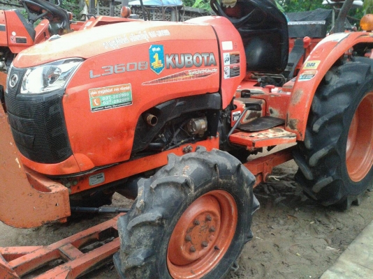 ขายรถไถ KUBOTA  L3608 พร้อมดันหน้าตราช้างของคูโบต้า