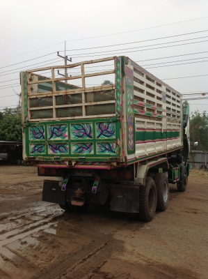 HIno mega Fm 320 พ่วงแม่ลูก