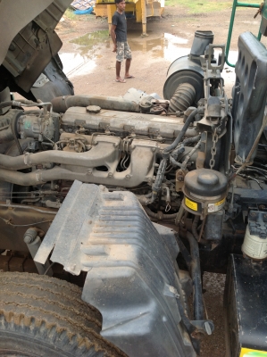 HIno mega Fm 320 พ่วงแม่ลูก