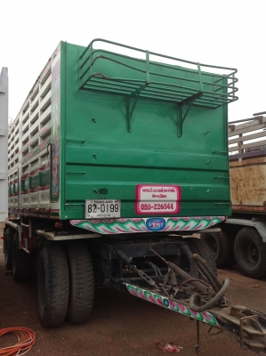 HIno mega Fm 320 พ่วงแม่ลูก