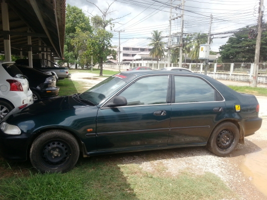 ขายhonda civic เตารีด 4 ประตู เกียรธรรมดา ติดแก็ส lpg ลงเล่มแล้ว ขายhonda civic เตารีด 4 ประตู เกียรธรรมดา ติดแก็ส lpg ลงเล่มแล้ว