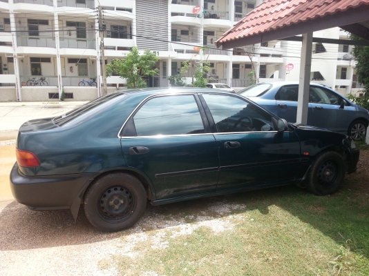 ขายhonda civic เตารีด 4 ประตู เกียรธรรมดา ติดแก็ส lpg ลงเล่มแล้ว ขายhonda civic เตารีด 4 ประตู เกียรธรรมดา ติดแก็ส lpg ลงเล่มแล้ว