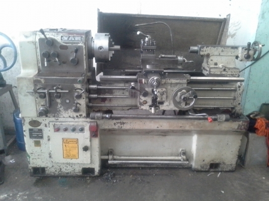 เครื่องกลึง YAM 400x700 ขนาด 5 ฟุต 4 เพลาเด้ง ระบบเกียร์บล็อค พร้อมมีเบรค กลึงเกลียวนิ้วและเกลียวมิลไม่ต้องเปลี่ยนเฟือง เครื่องจักรพร้อมใช้งาน เครื่องกลึง YAM 400x700 ขนาด 5 ฟุต 4 เพลาเด้ง ระบบเกียร์บล็อค พร้อมมีเบรค กลึงเกลียวนิ้วและเกลียวมิลไม่ต้องเปลี่ยนเฟือง เครื่องจักรพร้อมใช้งาน