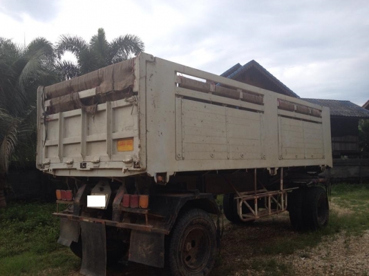 ขายลูกพ่วง 2คานดั้มเนียมมีเสากลาง อู่ ส สุชัย นครปฐมปี 47 สภาพสวยยางดี พร้อมใช้งานเจ้าของขายเอง ราคาต่อรองได้