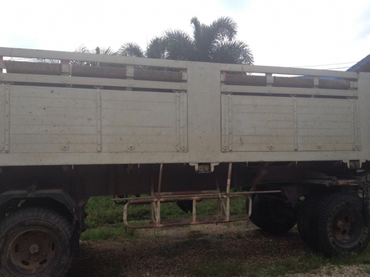 ขายลูกพ่วง 2คานดั้มเนียมมีเสากลาง อู่ ส สุชัย นครปฐมปี 47 สภาพสวยยางดี พร้อมใช้งานเจ้าของขายเอง ราคาต่อรองได้