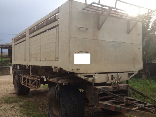 ขายลูกพ่วง 2คานดั้มเนียมมีเสากลาง อู่ ส สุชัย นครปฐมปี 47 สภาพสวยยางดี พร้อมใช้งานเจ้าของขายเอง ราคาต่อรองได้