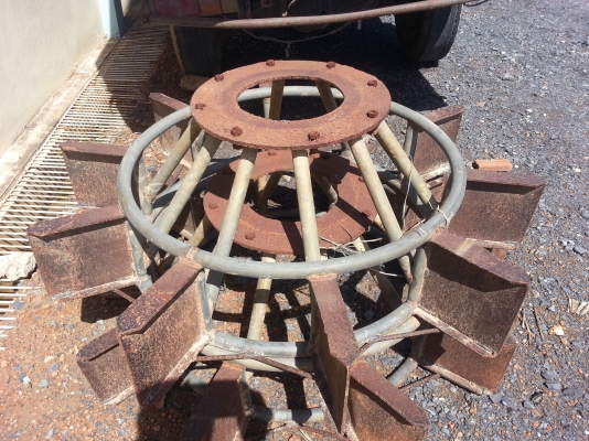 ล้อเหล็กกันจม คูโบต้า M5000 M6000