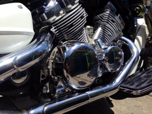 ต้ำพระราม2ขาย YAMAHA ROYAL STAR1300 CLASSIC ปี2002 อินวอย สรรพสามิต แท้ๆ สภาพใหม่ๆเก็บงานทำสีสวยๆ