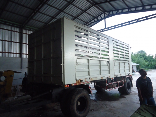 ขายด่วนหางพ่วงไมดรั้มกะบะยาว6.5เมตรสวยเดิมๆๆๆๆ2คาน