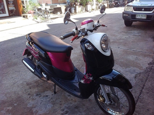 Fino ปี 53 สี ม่วง ดำ รถสวย เครื่องเดิม แน่นๆ มีเล่ม เอกสารครบ