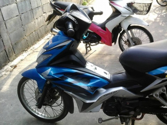 Honda Czi ปี 53 หัวฉีด สีน้ำเงิน เครื่องเดิม แน่นๆ ซื้อแล้วคุ้มแน่นอน มีเล่ม เอกสารครบ