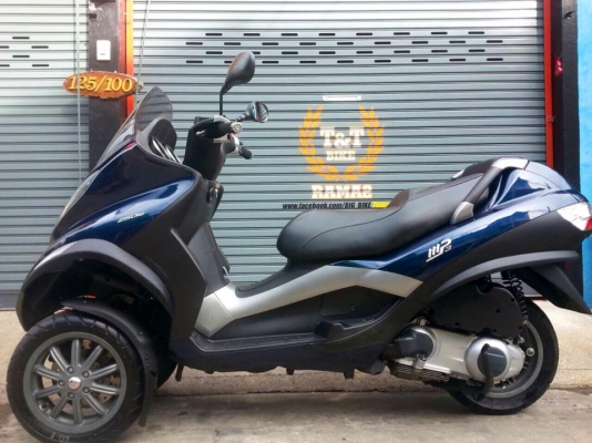 ต้ำพระราม2ขาย Piaggio MP3 250IE ปี2008 รถ3ล้อเทพ เอกสาร inv ครบวิ่งมา8XXXโล
