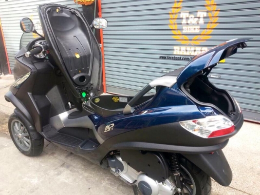 ต้ำพระราม2ขาย Piaggio MP3 250IE ปี2008 รถ3ล้อเทพ เอกสาร inv ครบวิ่งมา8XXXโล