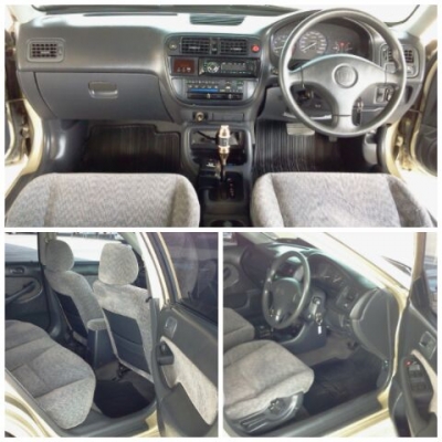 1996 HONDA, CIVIC 1.6 VTi-E โฉม ตาโต สีบรอนซ์ทอง เกียร์ออโต้ ติดแก๊ส LPG หัวฉีด 1996 HONDA, CIVIC 1.6 VTi-E โฉม ตาโต สีบรอนซ์ทอง เกียร์ออโต้ ติดแก๊ส LPG หัวฉีด