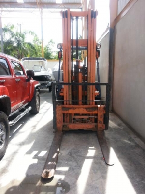 !! ขายรถโฟคลิฟ TOYOTA รุ่น5 เสาสูง 5 เมตร 2.8ตัน สไลด์ได้ เก่าญี่ปุ่น สวยมาก !!