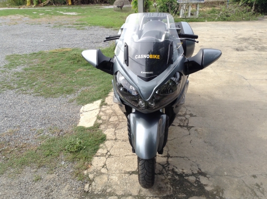 ธารนนทบุรี//ขาย kawasaki gtr1400 ปี2008 สวยๆเดิมๆ ราคา450,000 บาท ส.พ.ม แท้