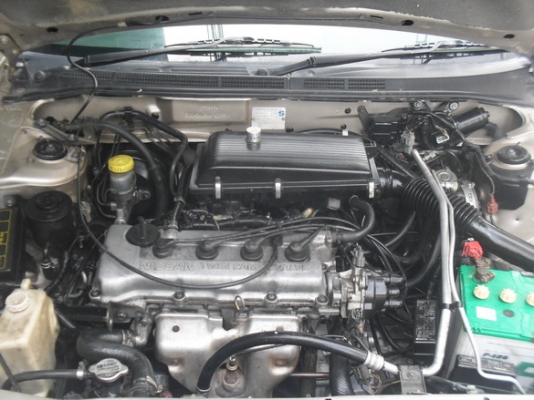 ถูกๆ Nissan sunny super saloon1.6 ออโต้ LPG เบรกABSดิส4ล้อ