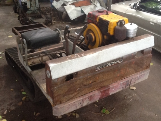 รถบรรทุกล้อยางตีนตะขาบyanmar11แรง