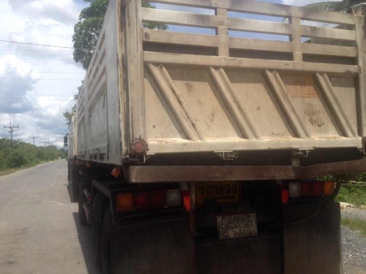 ขายรถ 24 ล้อพ่วงแม่-ลูกดัมพ์ ISUZU DECA 360 แรงม้าปี 2553 หางดัมพ์สามมิตร 3 คาน ราคา 3100000