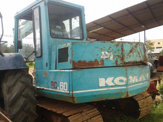 ลงภาพเพิ่มเติม!! KOMATSU PC 60-5 รถเครื่องดี ปั๊มแรง เพิ่งทำปั๊มใหม่ สีไม่ค่อยสวย ราคาคุยได้ 087-2976734