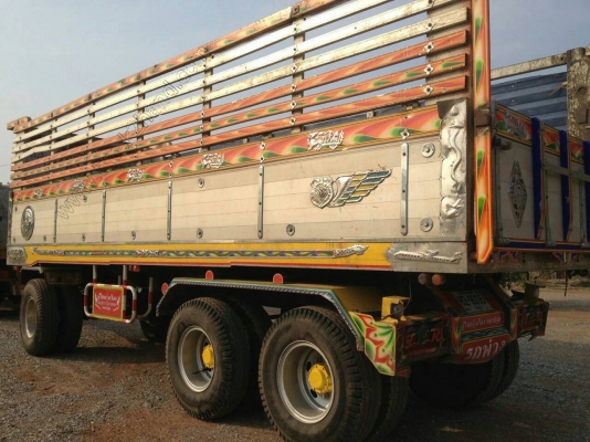 รถบรรทุก 10 ล้อ พร้อมหางพ่วง 12 ล้อ 2 ชุด รถบรรทุก 10 ล้อ พร้อมหางพ่วง 12 ล้อ 2 ชุด