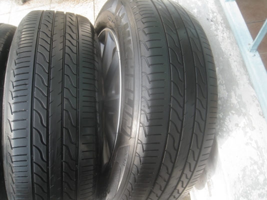 ขายล้อแม็ก toyota camry 16"x6.5" et45 5h114.3 สีเงินหน้าเงา +ยางBridgestone Turanza gr-90 ,2 เส้น และยาง Michelin Primacy LC ,2เส้น 205/65r16 ปี12 สภาพใหม่ทุกวง ไม่มีซ่อมครับ vigo เตี้ยใส่ได้ครับ ขายทั้งชุด 9,900 บาทครับ พร้อมน็อตล้อเดิม สนใจติด ขายล้อแม็ก toyota camry 16"x6.5" et45 5h114.3 สีเงินหน้าเงา +ยางBridgestone Turanza gr-90 ,2 เส้น และยาง Michelin Primacy LC ,2เส้น 205/65r16 ปี12 สภาพใหม่ทุกวง ไม่มีซ่อมครับ vigo เตี้ยใส่ได้ครับ ขายทั้งชุด 9,900 บาทครับ พร้อมน็อตล้อเดิม สนใจติด