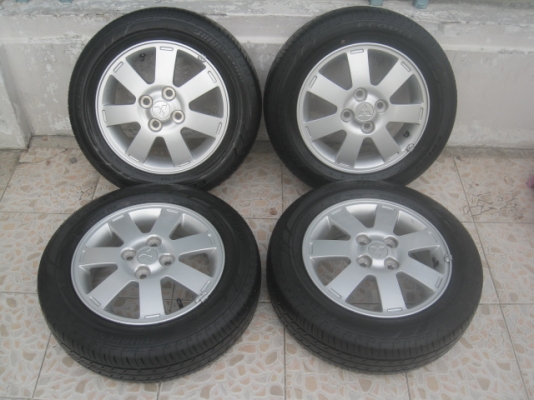 ขายล้อแม็กป้ายแดง mitsu mirage 14"x4.5" et46 4รู100 พร้อมยางBridgestone ecopia ep150 175/65r14 ยางผลิตสัปดาห์ที่19 ปี13 ตุ่มที่หน้ายางมี 2 เส้นครับ ขายทั้งชุด 5,900 บาทครับ proton savvy,ตงฟง ก็ใส่ได้ครับ สนใจติดต่อเล็กคลองสาครับ 081-3747940 ขายล้อแม็กป้ายแดง mitsu mirage 14"x4.5" et46 4รู100 พร้อมยางBridgestone ecopia ep150 175/65r14 ยางผลิตสัปดาห์ที่19 ปี13 ตุ่มที่หน้ายางมี 2 เส้นครับ ขายทั้งชุด 5,900 บาทครับ proton savvy,ตงฟง ก็ใส่ได้ครับ สนใจติดต่อเล็กคลองสาครับ 081-3747940