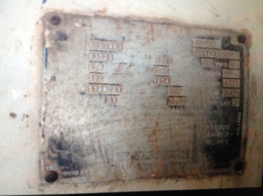 ขาย-ด่วน เครื่องปั่นไฟขนาด 1220 KVA,ปี1994,สวยๆๆโทรเลย 098-6474222 ,พร้อมใช้งาน,,เฉพาะเครื่องปั่น,,ไม่มีตู้คอนโทรล,,