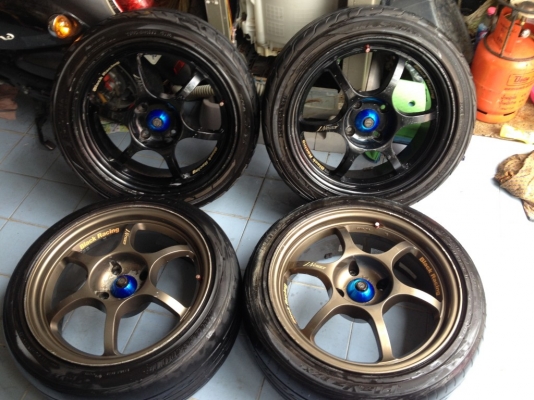 ล้อญี่ปุ่นเเท้ BLACK RACING PRO N1ขอบ17กว้าง7ครึงทั้ง4ลูก4รู114อ๊อฟ25สีดิม ล้อญี่ปุ่นเเท้ BLACK RACING PRO N1ขอบ17กว้าง7ครึงทั้ง4ลูก4รู114อ๊อฟ25สีดิม