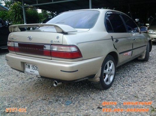 ขายด่วน รถเก๋ง TOYOTA, COROLLA 1.6 GLi โฉม สามห่วง ปี 92 ตัว TOP เกียร์ออโต้ ติดแก๊ส LPG สภาพสวยๆเดิมๆ พร้อมใช้งานสุดๆ ราคาสุดคุ้ม