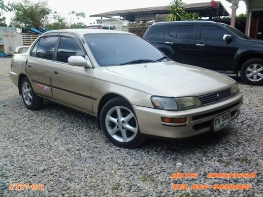 ขายด่วน รถเก๋ง TOYOTA, COROLLA 1.6 GLi โฉม สามห่วง ปี 92 ตัว TOP เกียร์ออโต้ ติดแก๊ส LPG สภาพสวยๆเดิมๆ พร้อมใช้งานสุดๆ ราคาสุดคุ้ม