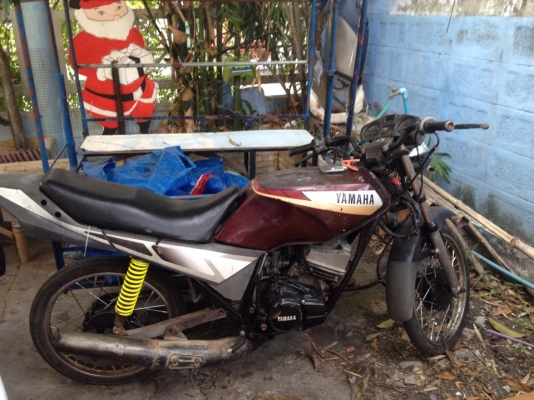 ขายพ่วงข้าง พร้อมรถมอเตอร์ไซค์ rxz