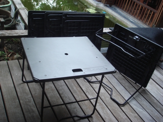 ขายโต๊ะ CRV ปิ๊กนิกเอนกประสงค์พับได้เก่าญี่ปุ่น สภาพสวยสมบรูณ์ทุกตัวครับ ขายโต๊ะ CRV ปิ๊กนิกเอนกประสงค์พับได้เก่าญี่ปุ่น สภาพสวยสมบรูณ์ทุกตัวครับ