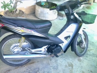 เวฟ100 U BOX 51 สีเทา-ดำ สตาทมือ เครื่องเดิม เจ้าของจอดไม่ได้ใช้ เล่มพร้อมโอน57