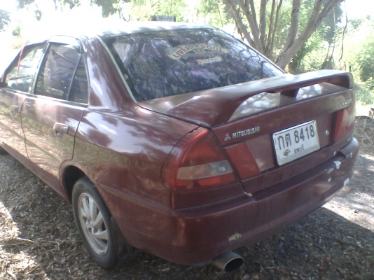 LANCER  ท้ายเบ้น ปี99 ตามสภาพค่ะ เครื่องดีแอร์เย็นเกียร์ออโต้ ไม่ผุไม่จม