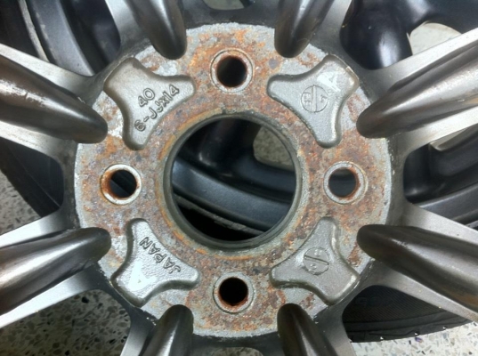 ขาย...Black Racing 14X6j pcd.4/100