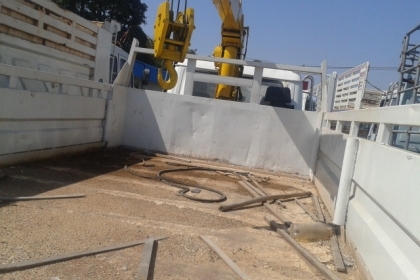 ขาย Hino สิบล้อเพลาเดียว ติดเครน Unic 3 ตัน 3 ปอก โทร 088-4501277