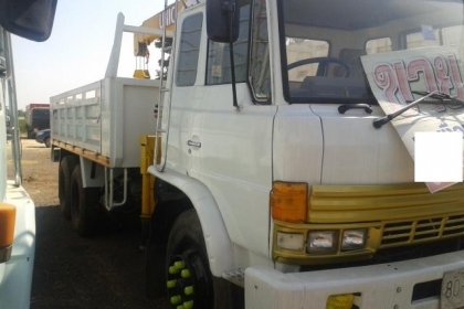 ขาย Hino สิบล้อเพลาเดียว ติดเครน Unic 3 ตัน 3 ปอก โทร 088-4501277