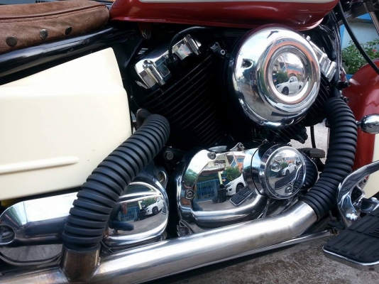 ต้ำพระราม2 ขายYAMAHA DRAGSTAR CLASSIC 400 ปี02 สภาพดีของแต่งมีท่อ บ๊อบแท้ วิ่งมา2XXXXโล