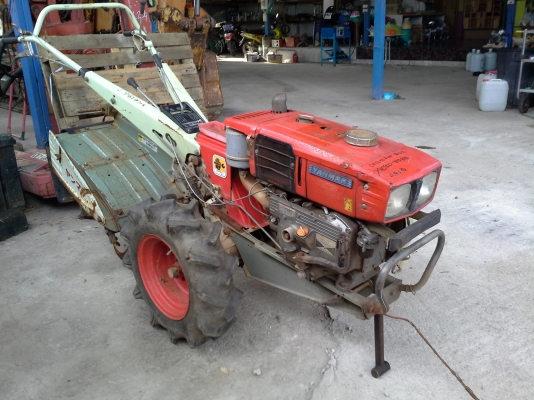 ขายถูก รถพรวนดินเดินตาม   รถไถนาเดินตาม  HAND TRACTOR-YANMAR   YHC800    S/N :310727