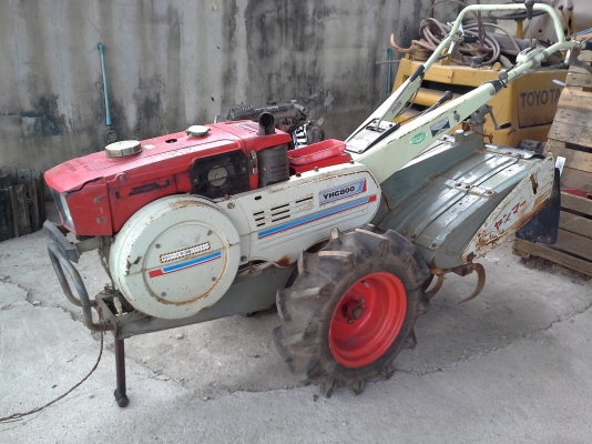ขายถูก รถพรวนดินเดินตาม   รถไถนาเดินตาม  HAND TRACTOR-YANMAR   YHC800    S/N :310727