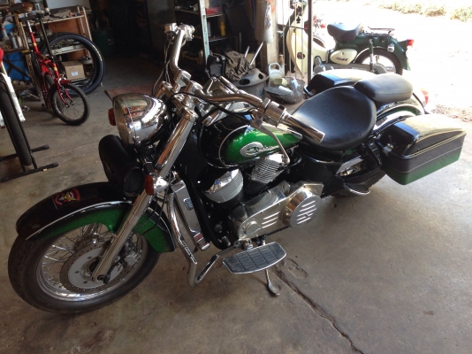 ขายshadow400classic ทะเบียน 95000